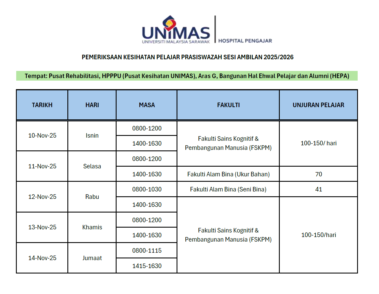 pemeriksaan-kesihatan-pelajar-prasiswazah-sesi-2025-2026